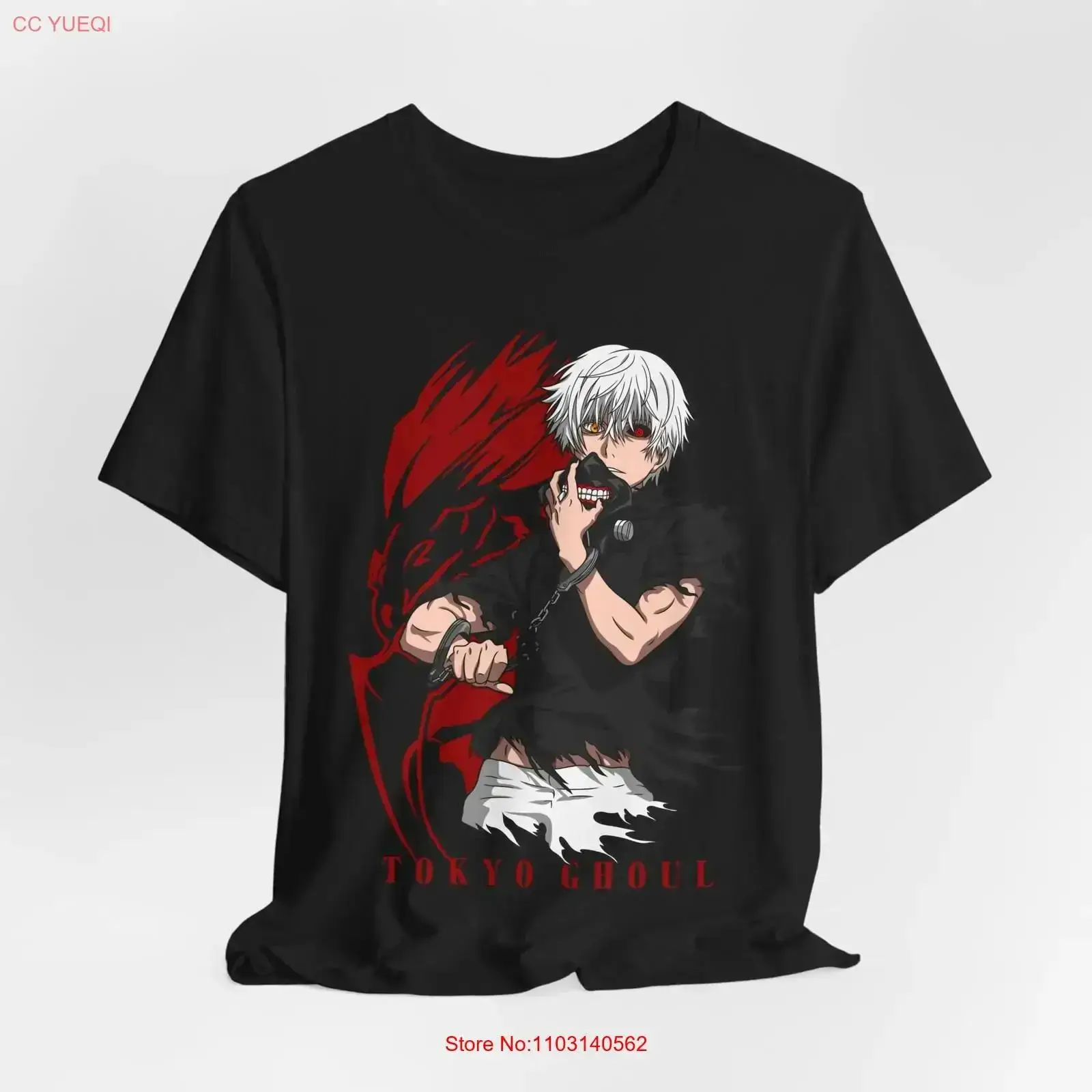 Tokyo Ghoul Anime T Shirt Fan  - Anime Merchandise T-Shirts 评论和价格