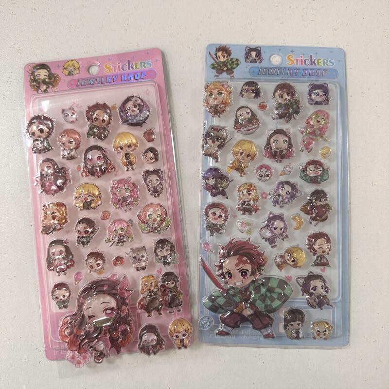 Cartoon 3D Relief Stickers Ani - Anime One Piece Merchandise 评论和价格