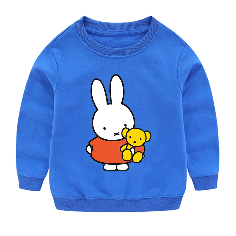 Miffy Kawaii Tops Boy Girl Swe - Anime Girl Merchandise 评论和价格