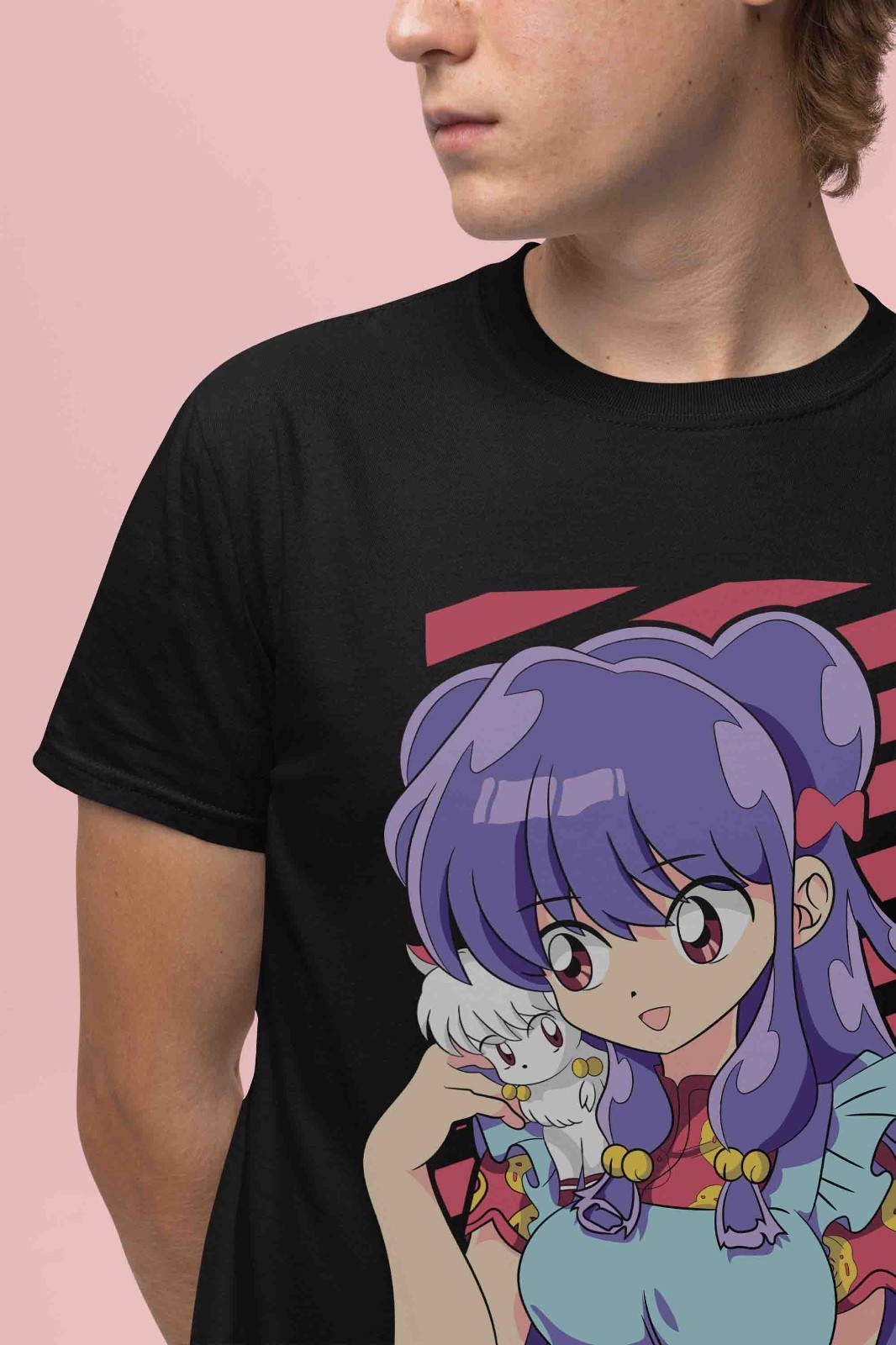 Ranma 1/2 T-Shirt Shampoo Rumi - Anime Girl Merchandise 评论和价格
