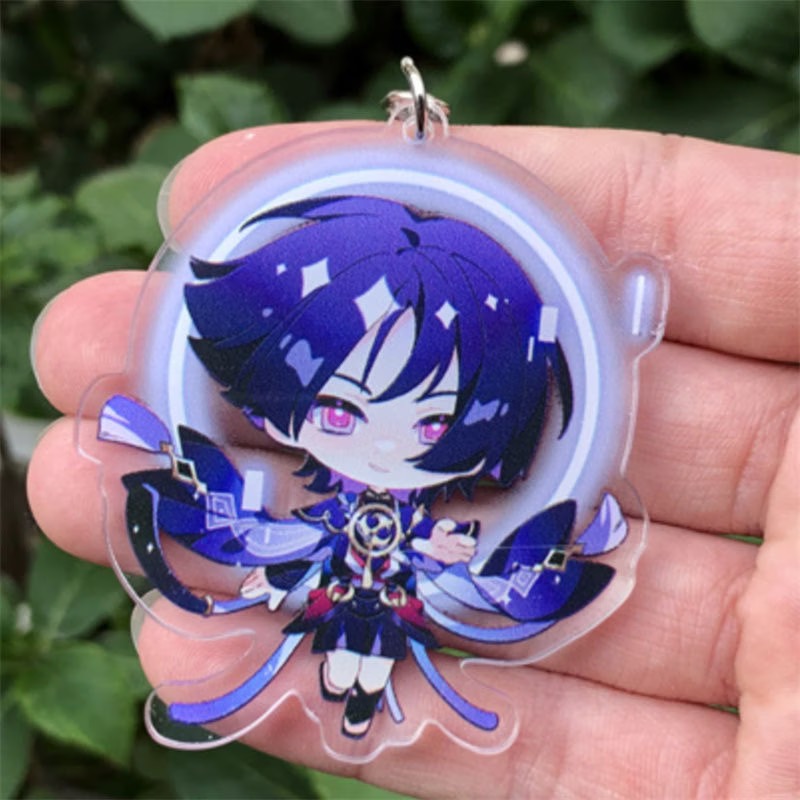 Genshin Impact Cosplay Keychai - Anime Merchandise Usa 评论和价格