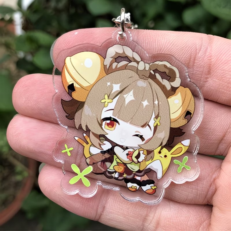 Genshin Impact Cosplay Keychai - Anime Merchandise Usa 评论和价格