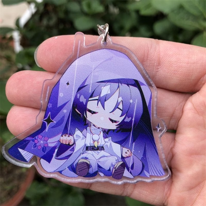Genshin Impact Cosplay Keychai - Anime Merchandise Usa 评论和价格