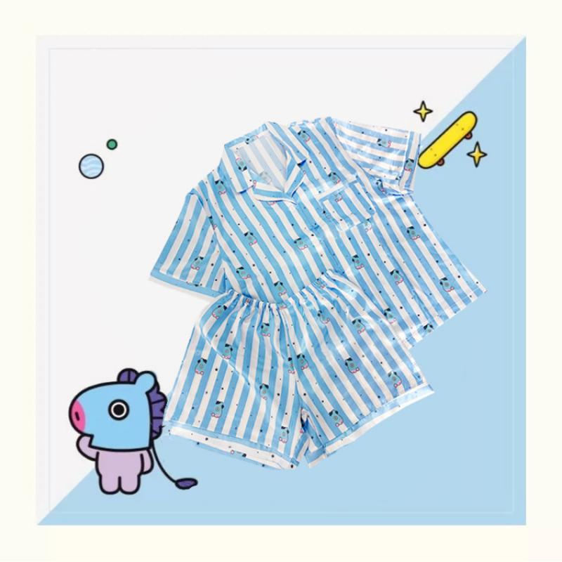 Anime Cartoon Bts Women's Paja - Anime Girl Merchandise 评论和价格