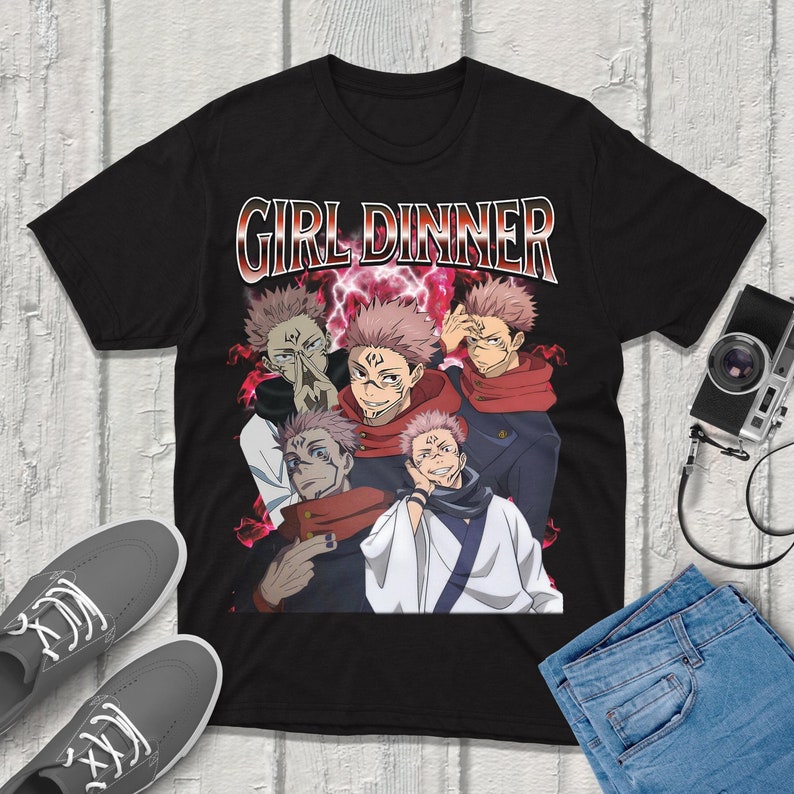 Sukuna Jujutsu-Kaisen T-Shirt  - Anime Merchandise T-Shirts 评论和价格