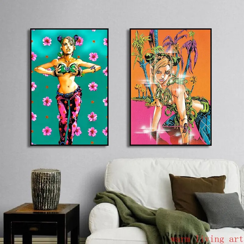 Classic Anime Poster JoJo's Bi - Jojo Anime Merchandise 评论和价格