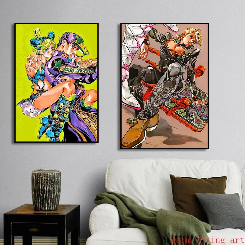 Classic Anime Poster JoJo's Bi - Jojo Anime Merchandise 评论和价格