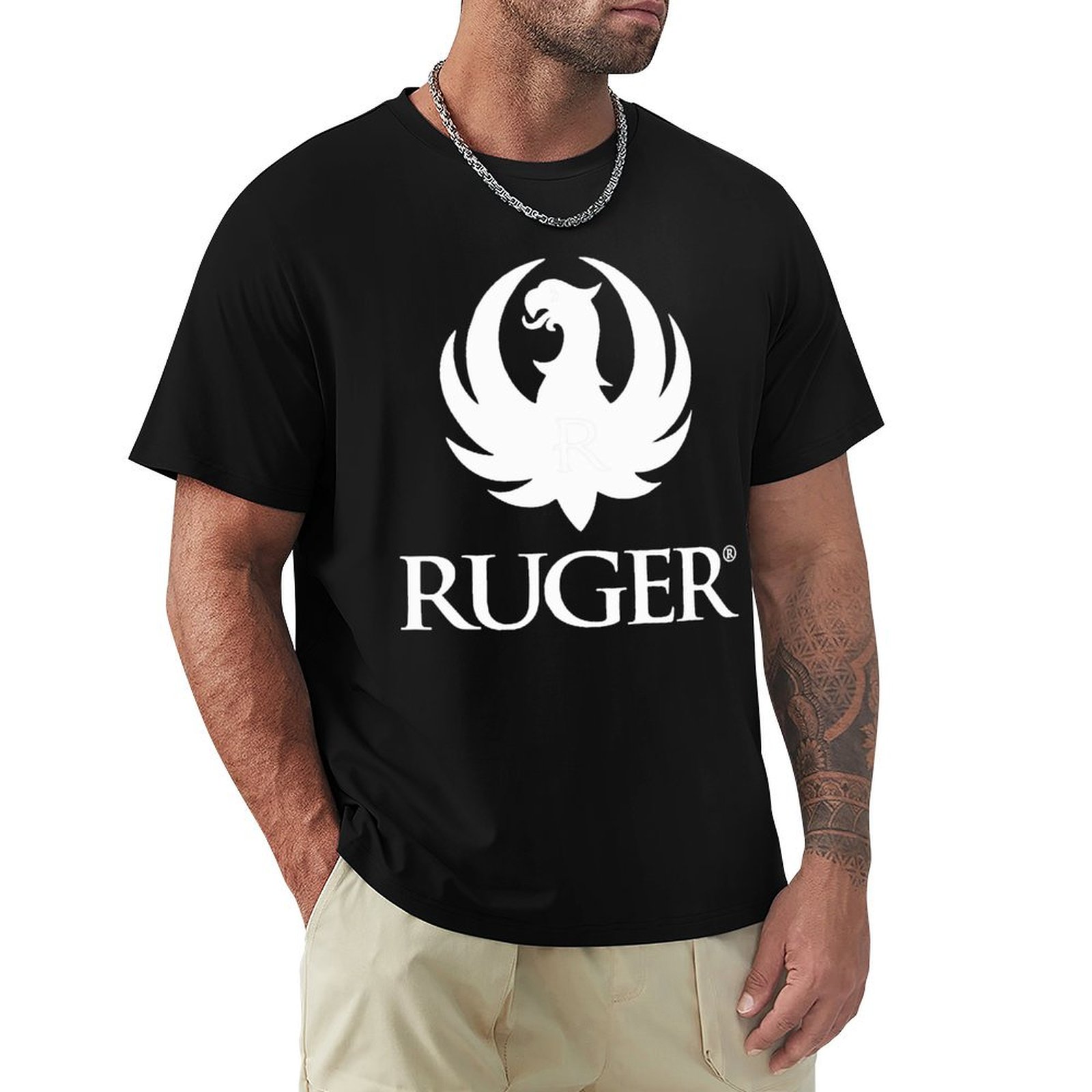 R.uger Logo Merchandise T-Shir - Anime Merchandise T-Shirts 评论和价格