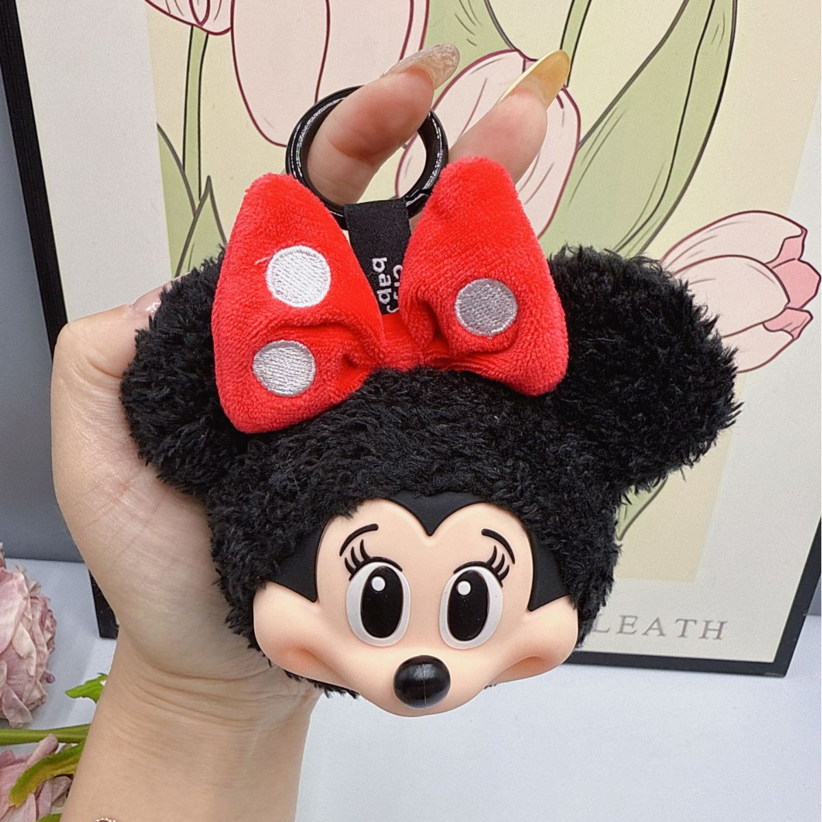 Mickey Minnie Plush Doll Keych - Anime Merchandise Figure 评论和价格