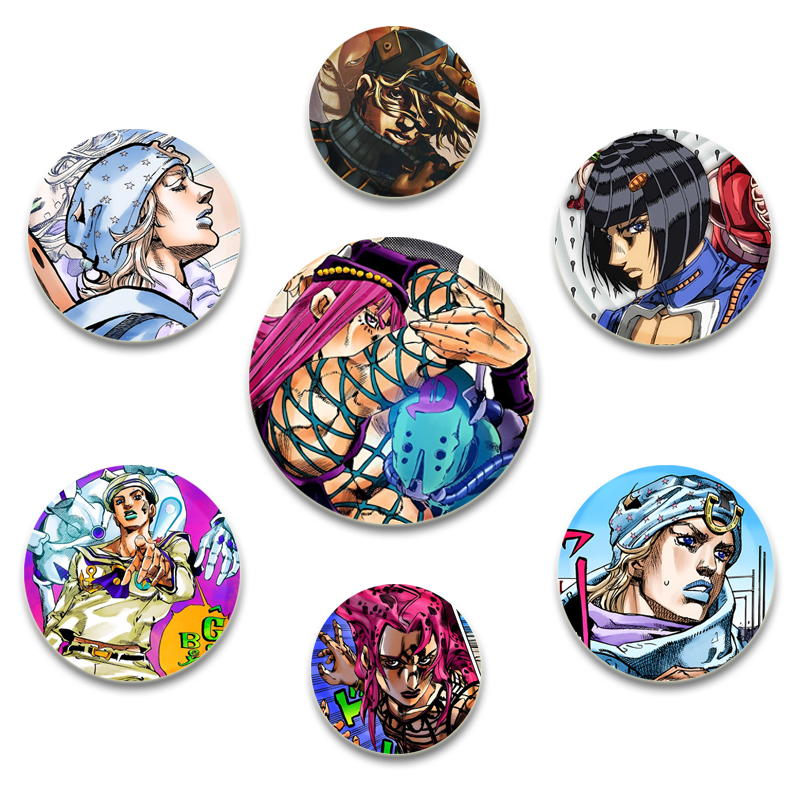 32/44/58mm JoJo Bizarre Advent - Jojo Anime Merchandise 评论和价格