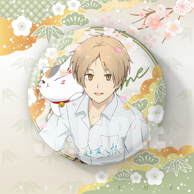 Anime Natsume Yuujinchou New M - Pin Button Badge 评论和价格