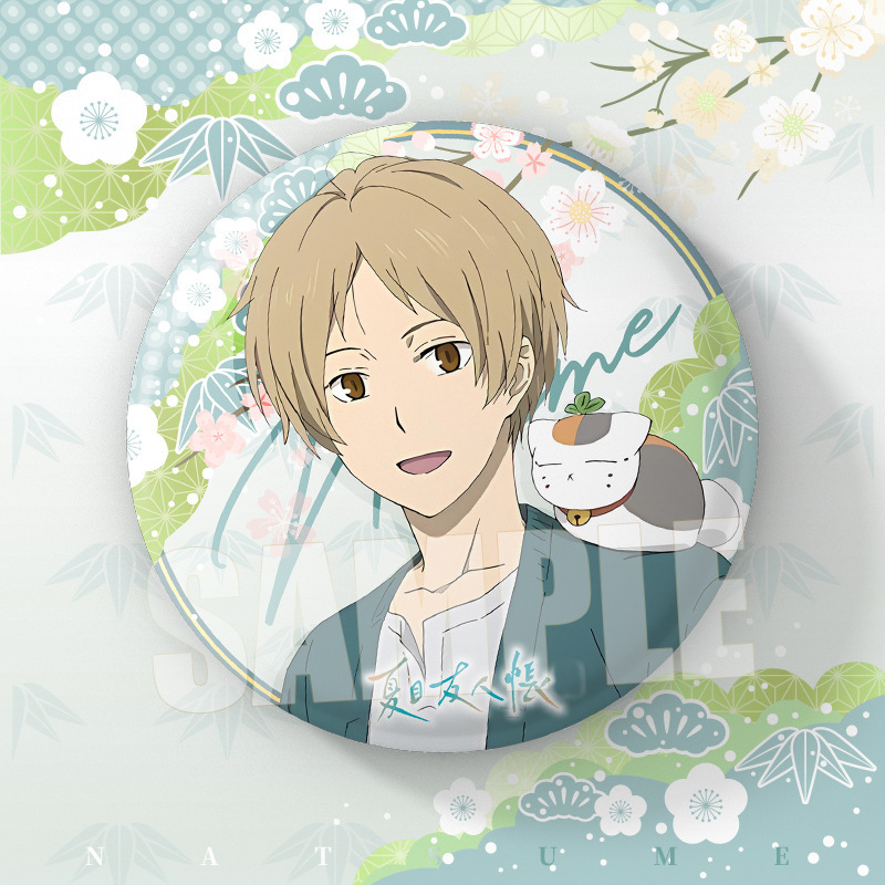 Anime Natsume Yuujinchou New M - Pin Button Badge 评论和价格