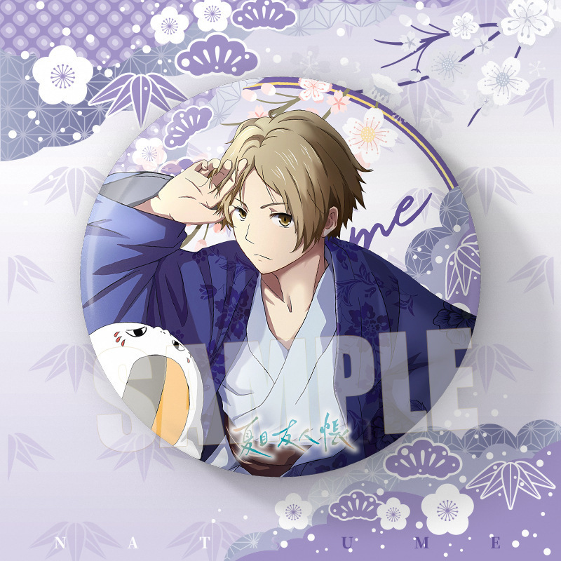 Anime Natsume Yuujinchou New M - Pin Button Badge 评论和价格