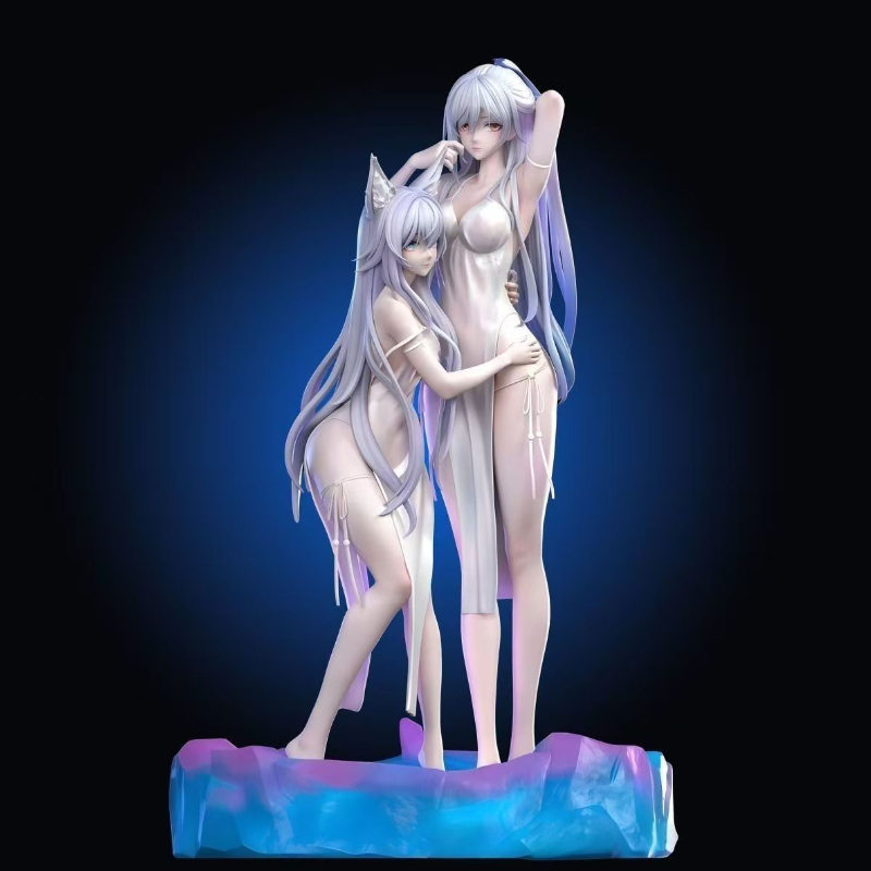 Pretty girl anime Bai Heng&Mir - Anime Girl Merchandise 评论和价格