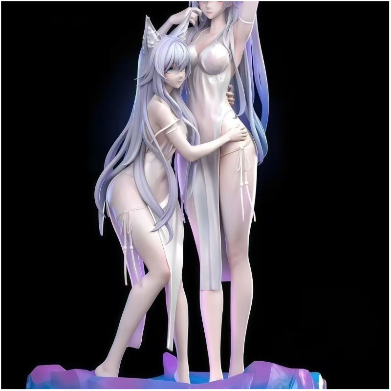 Pretty girl anime Bai Heng&Mir - Anime Girl Merchandise 评论和价格
