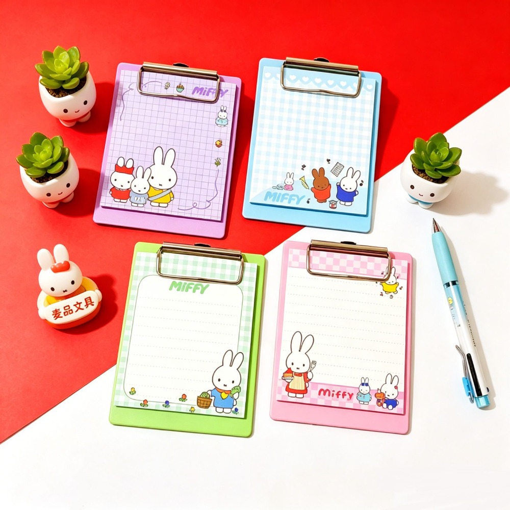 4PCS Miffy Kawaii Small Clamp  - Art Book Illustration 评论和价格
