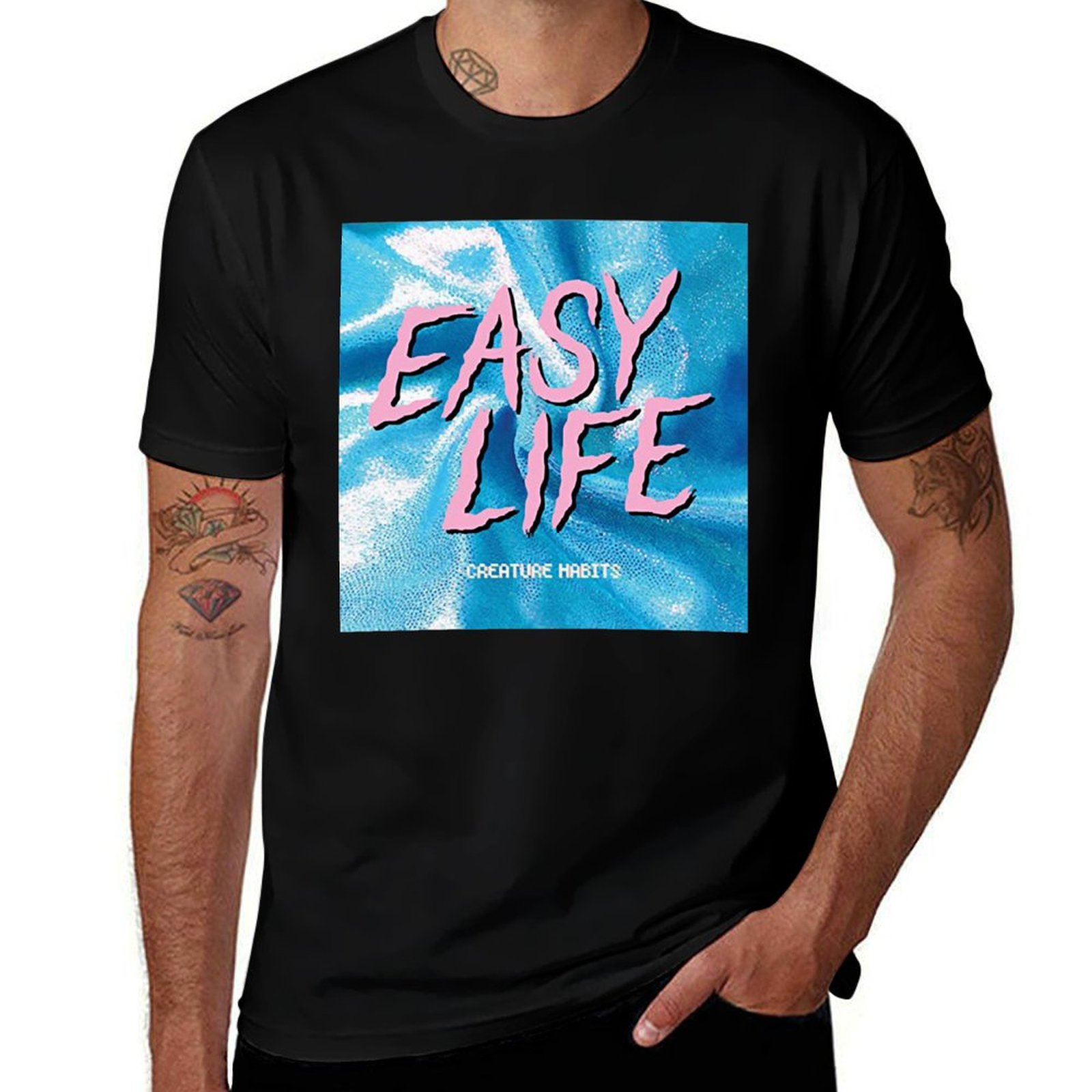 BEST SELLER -easy life album c - Anime Merchandise T-Shirts 评论和价格