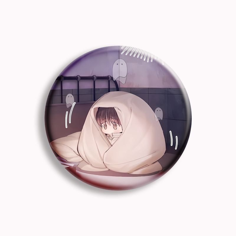 Korean Manhwa Little Mushroom  - Pin Button Badge 评论和价格