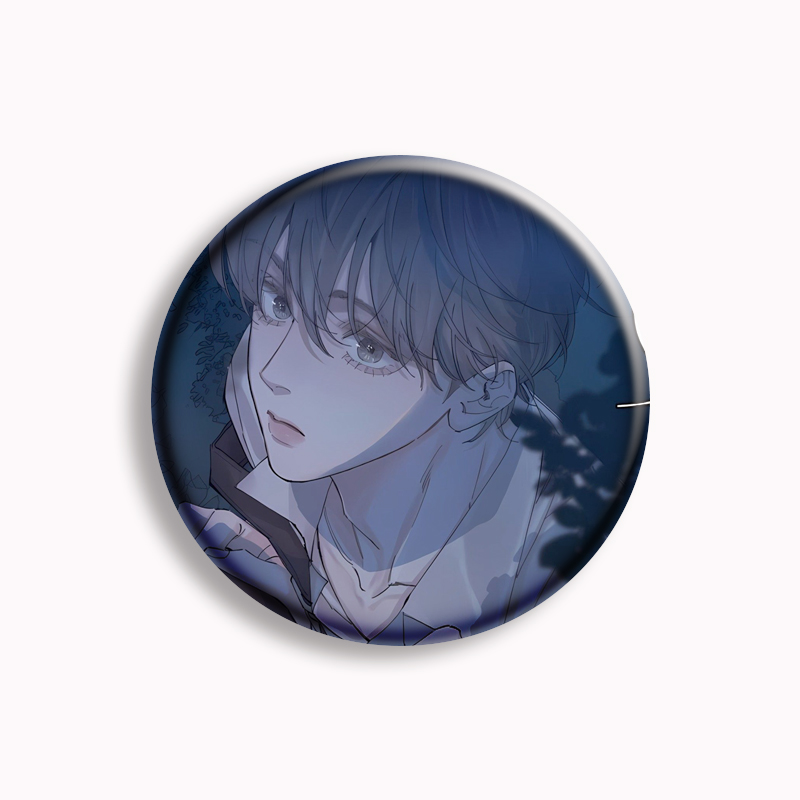 Korean Manhwa Little Mushroom  - Pin Button Badge 评论和价格