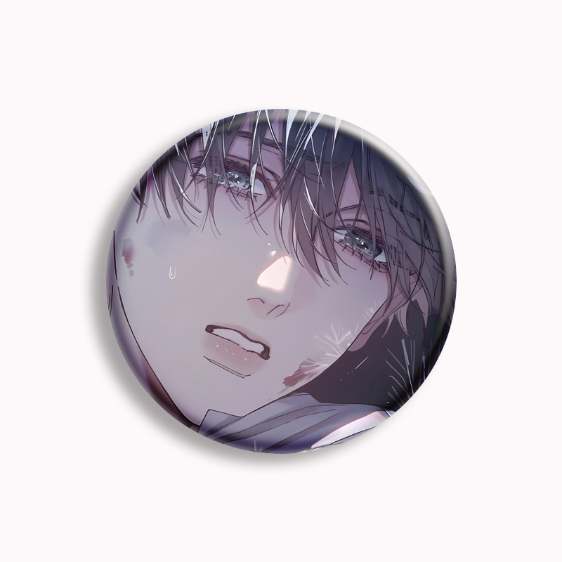 Korean Manhwa Little Mushroom  - Pin Button Badge 评论和价格