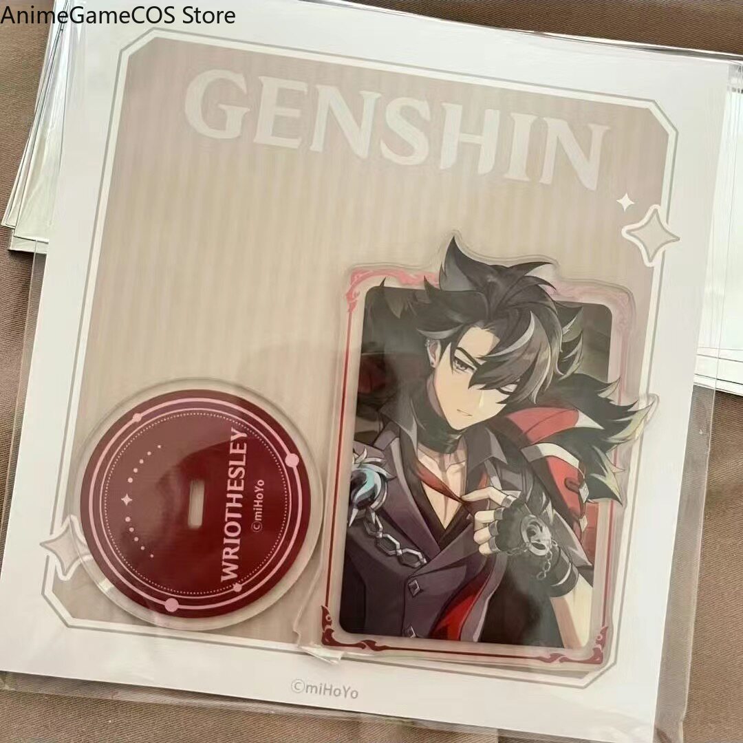 Anime Genshin Impact Wriothesl - Pin Button Badge 评论和价格