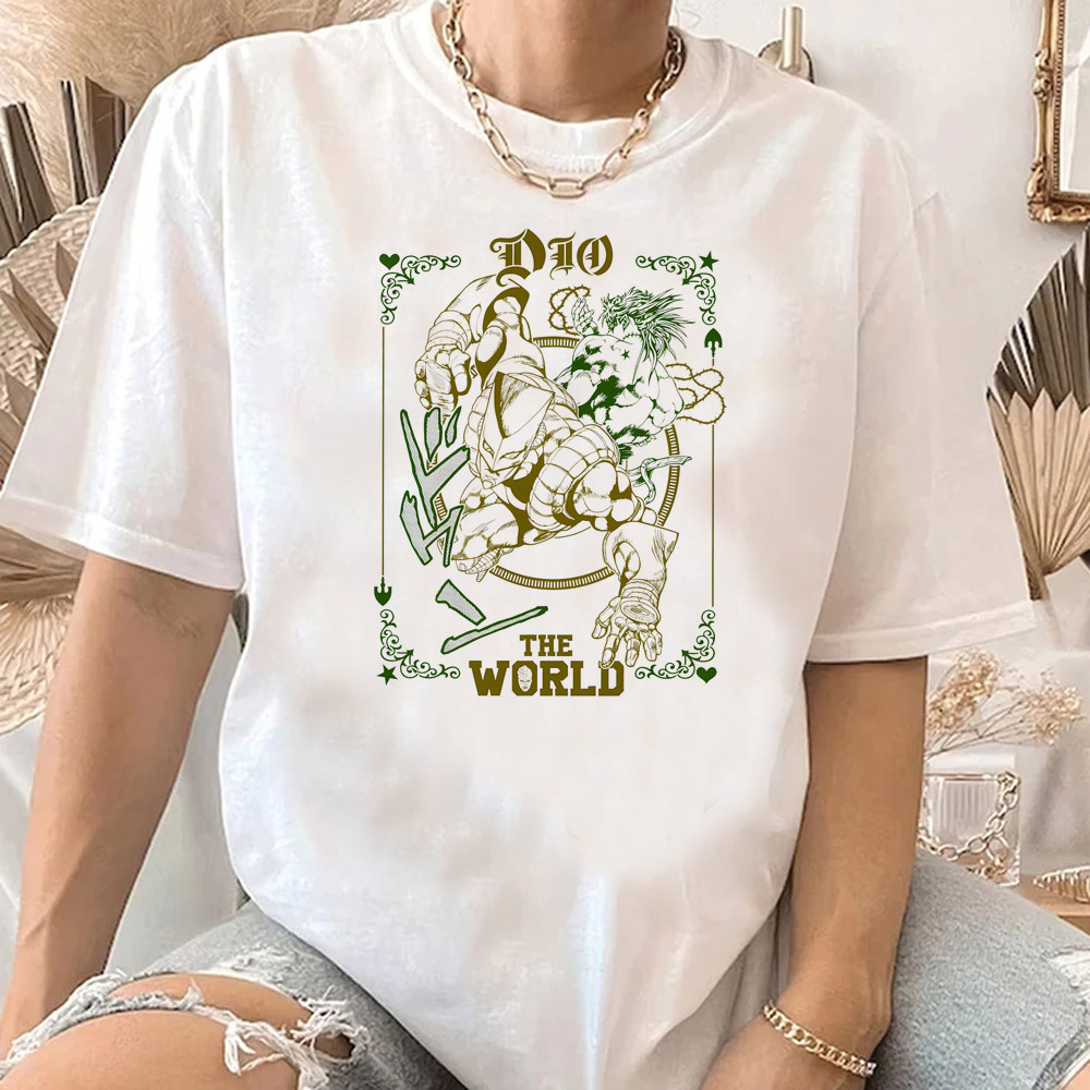 Jojo Bizarre Adventure shirt f - Jojo Anime Merchandise 评论和价格