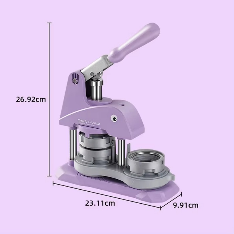 Purple 25MM 32MM 58MM Metal Ti - Pin Button Badge 评论和价格