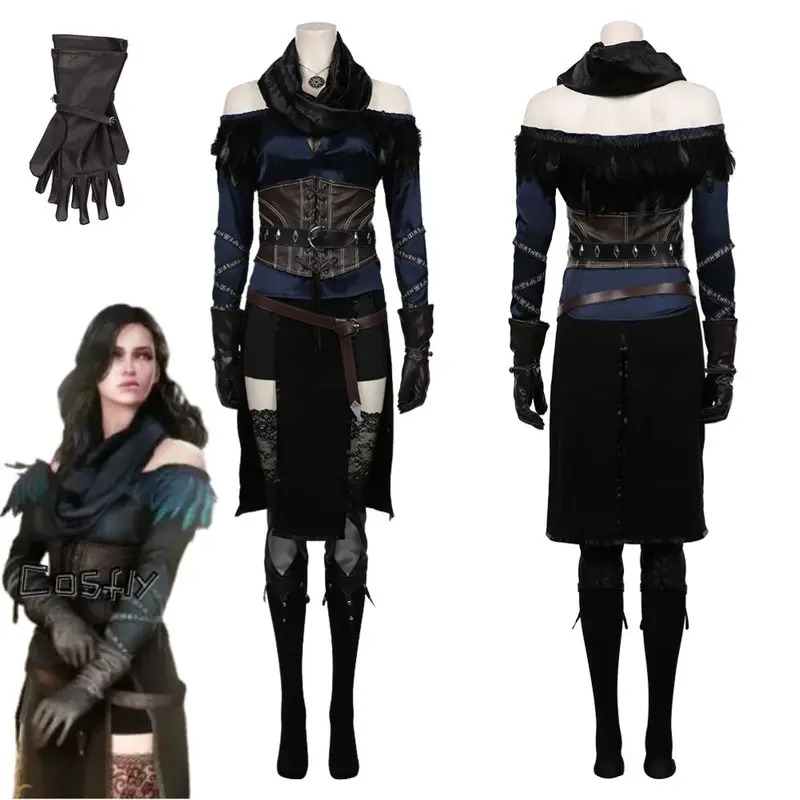 Yennefer Cosplay Fantasia Cost - Anime Girl Merchandise 评论和价格