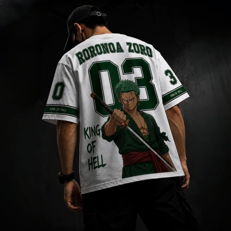 One Piece Roronoa Zoro Trendy  - Anime Merchandise T-Shirts 评论和价格
