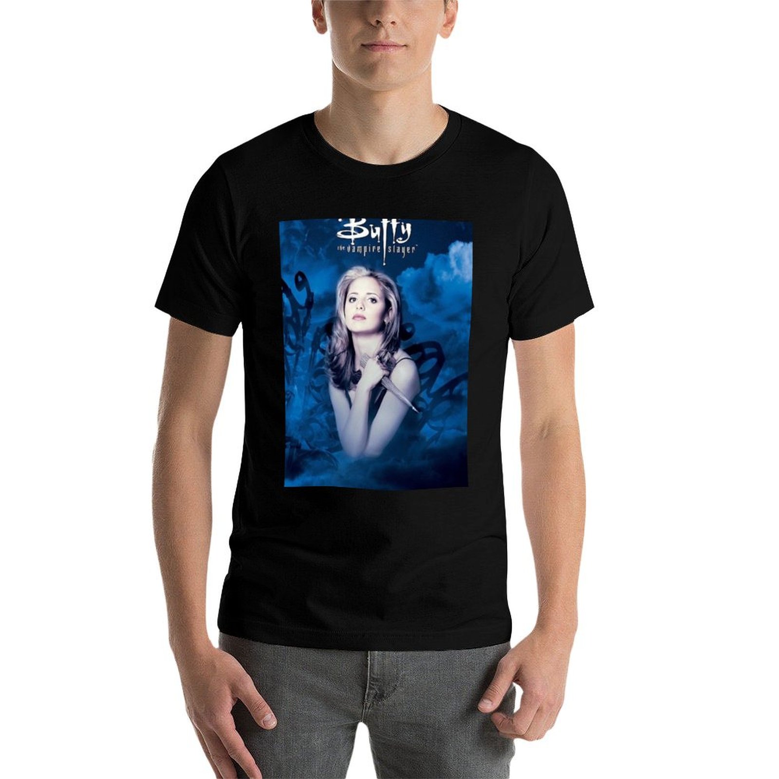 Buffy Merchandise T-Shirt anim - Anime Merchandise T-Shirts 评论和价格
