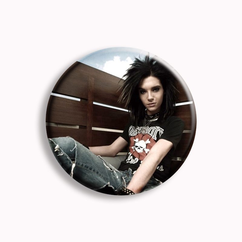 Rock Band Tokio Hotel Kaulitz  - Pin Button Badge 评论和价格