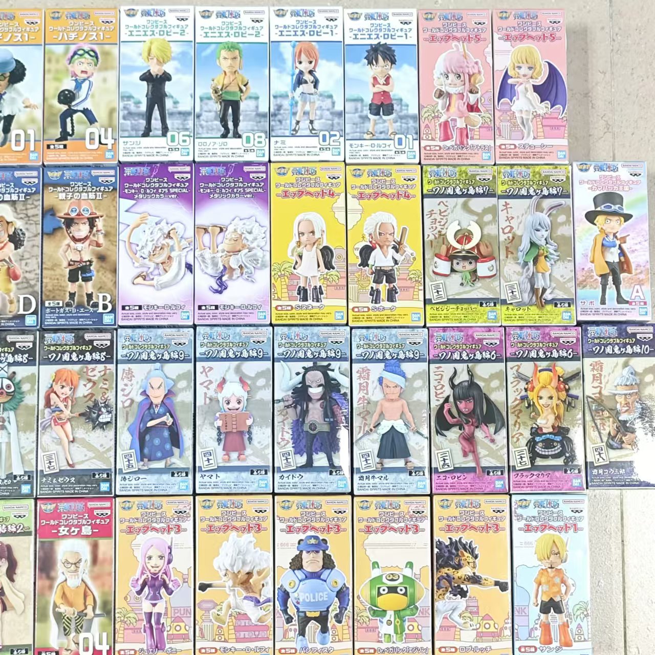 Original BANDAI BANPRESTO One  - Anime Merchandise Figure 评论和价格