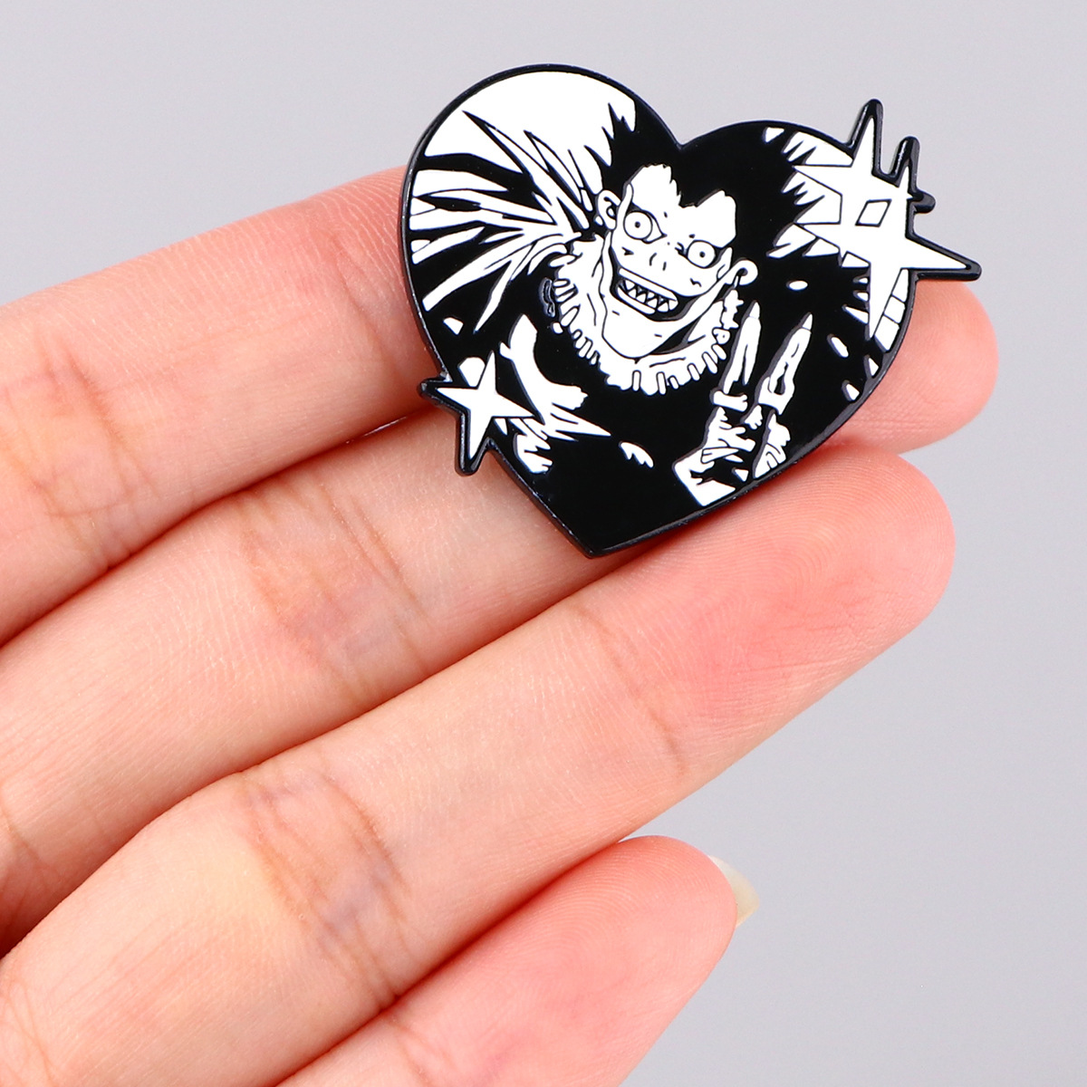 Death Note Alloy Enamel Brooch - Pin Button Badge 评论和价格