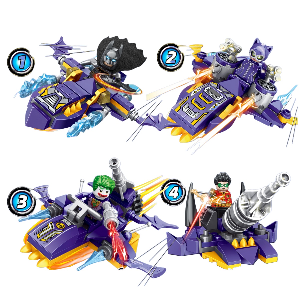 Batmobile Vehicle Model Buildi - Anime Merchandise Figure 评论和价格